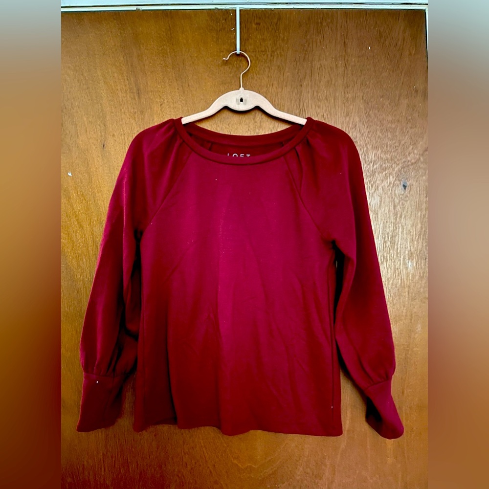 Balloon Sleeve Loft Sweater